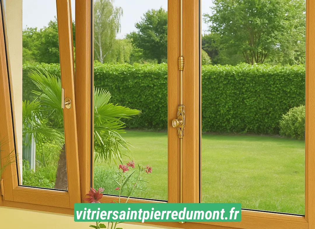 Installation de fenêtre en bois sur mesure Saint-Pierre-du-Mont